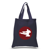 Load image into Gallery viewer, Types of Martial Arts - Small Word Art Tote Bag