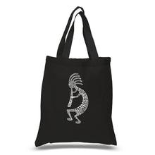 Load image into Gallery viewer, Kokopelli - Small Word Art Tote Bag
