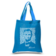 Load image into Gallery viewer, ABRAHAM LINCOLN GETTYSBURG ADDRESS - Small Word Art Tote Bag