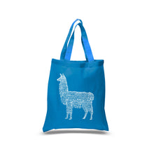 Load image into Gallery viewer, Llama Mama  - Small Word Art Tote Bag