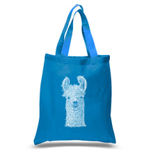 Load image into Gallery viewer, Llama - Small Word Art Tote Bag