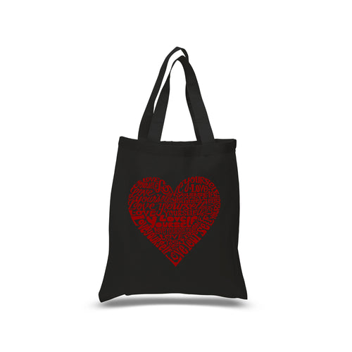 Love Yourself - Small Word Art Tote Bag