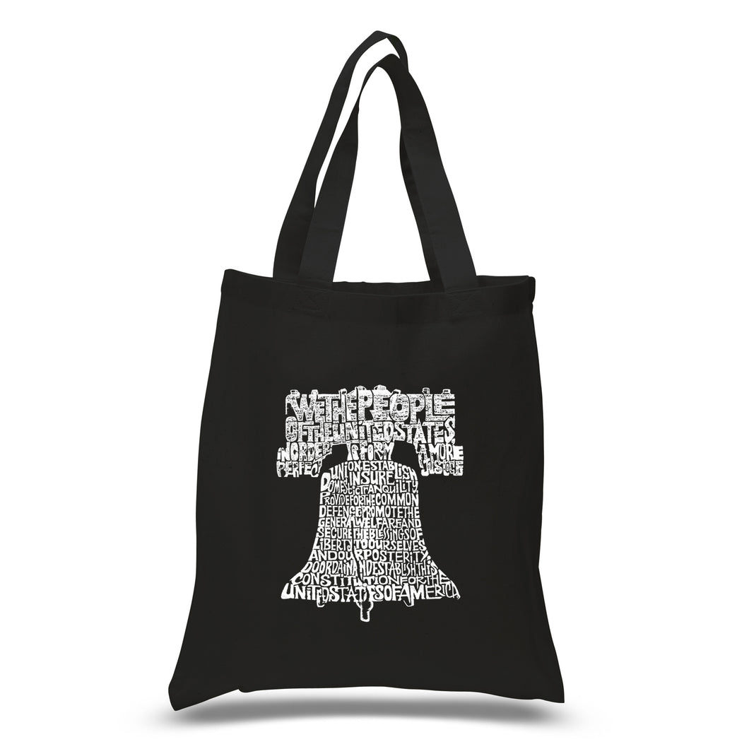 Liberty Bell - Small Word Art Tote Bag