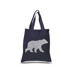 Mama Bear  - Small Word Art Tote Bag