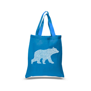 Mama Bear  - Small Word Art Tote Bag