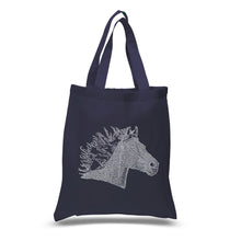 Load image into Gallery viewer, Horse Mane - Small Word Art Tote Bag