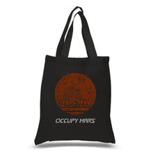 Load image into Gallery viewer, Occupy Mars - Small Word Art Tote Bag