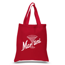 Load image into Gallery viewer, Martini - Small Word Art Tote Bag