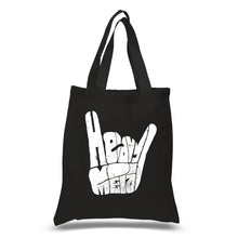 Load image into Gallery viewer, Heavy Metal - Small Word Art Tote Bag