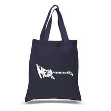Load image into Gallery viewer, Metal Head - Small Word Art Tote Bag