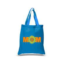 Load image into Gallery viewer, Mom Sunflower  - Small Word Art Tote Bag