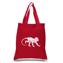 Load image into Gallery viewer, Monkey Business - Small Word Art Tote Bag