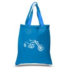 Load image into Gallery viewer, MOTORCYCLE - Small Word Art Tote Bag