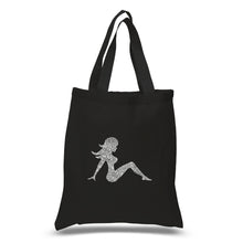 Load image into Gallery viewer, MUDFLAP GIRL - Small Word Art Tote Bag