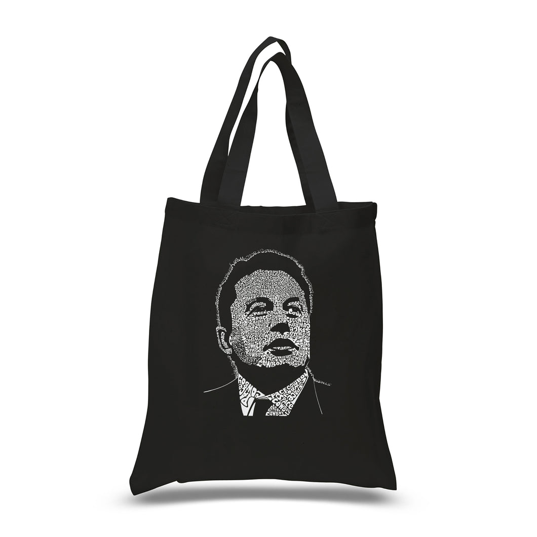 Elon Musk  - Small Word Art Tote Bag