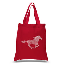 Load image into Gallery viewer, Horse Breeds - Small Word Art Tote Bag