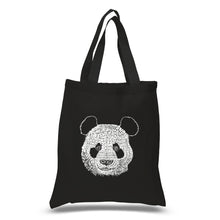 Load image into Gallery viewer, Panda - Small Word Art Tote Bag