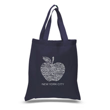 Load image into Gallery viewer, Neighborhoods in NYC - Small Word Art Tote Bag