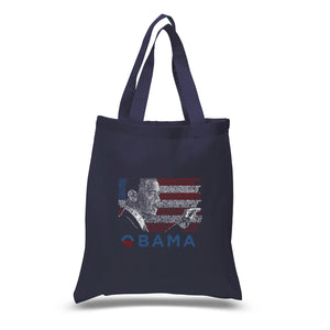 OBAMA AMERICA THE BEAUTIFUL - Small Word Art Tote Bag