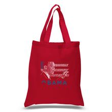 Load image into Gallery viewer, OBAMA AMERICA THE BEAUTIFUL - Small Word Art Tote Bag