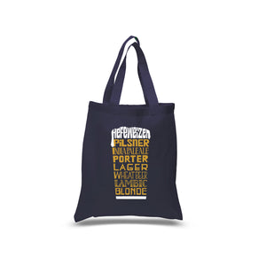 Styles of Beer  - Small Word Art Tote Bag