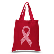 Load image into Gallery viewer, CREATED OUT OF 50 SLANG TERMS FOR BREASTS - Small Word Art Tote Bag