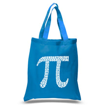 Load image into Gallery viewer, THE FIRST 100 DIGITS OF PI - Small Word Art Tote Bag