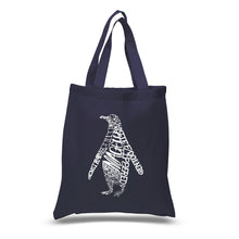 Load image into Gallery viewer, Penguin - Small Word Art Tote Bag