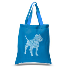 Load image into Gallery viewer, Pitbull - Small Word Art Tote Bag