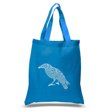 Load image into Gallery viewer, Edgar Allan Poe&#39;s The Raven - Small Word Art Tote Bag