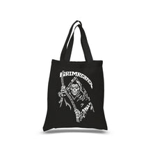 Load image into Gallery viewer, Grim Reaper  - Small Word Art Tote Bag