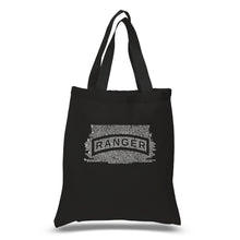 Load image into Gallery viewer, The US Ranger Creed - Small Word Art Tote Bag