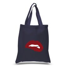 Load image into Gallery viewer, Savage Lips - Small Word Art Tote Bag