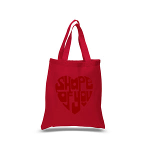 Shape of You  - Small Word Art Tote Bag