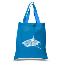 Load image into Gallery viewer, SPECIES OF SHARK - Small Word Art Tote Bag