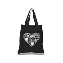 Load image into Gallery viewer, Sea Shells - Small Word Art Tote Bag