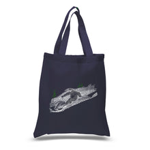 Load image into Gallery viewer, Ski - Small Word Art Tote Bag