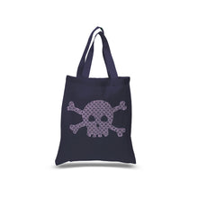 Load image into Gallery viewer, XOXO Skull  - Small Word Art Tote Bag