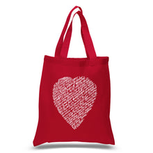 Load image into Gallery viewer, WILLIAM SHAKESPEARE&#39;S SONNET 18 - Small Word Art Tote Bag