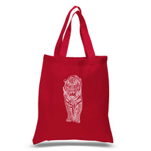 Load image into Gallery viewer, TIGER - Small Word Art Tote Bag