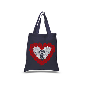 Small Word Art Tote Bag - Til Death Do Us Part