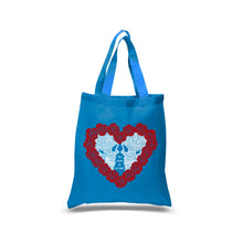 Load image into Gallery viewer, Small Word Art Tote Bag - Til Death Do Us Part