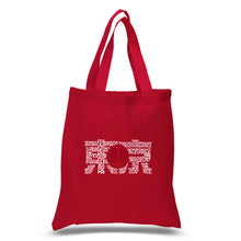 Load image into Gallery viewer, Tokyo Sun - Small Word Art Tote Bag
