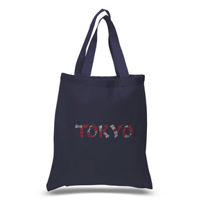 THE NEIGHBORHOODS OF TOKYO - Small Word Art Tote Bag