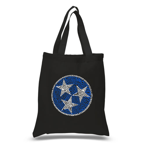 Tennessee Tristar - Small Word Art Tote Bag