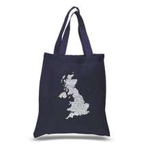 Load image into Gallery viewer, GOD SAVE THE QUEEN - Small Word Art Tote Bag