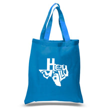 Load image into Gallery viewer, Hey Yall - Small Word Art Tote Bag