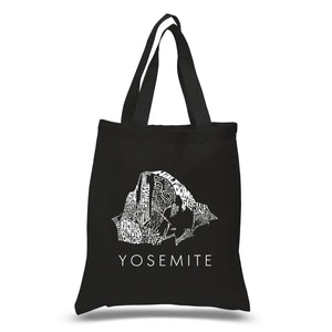 Yosemite - Small Word Art Tote Bag