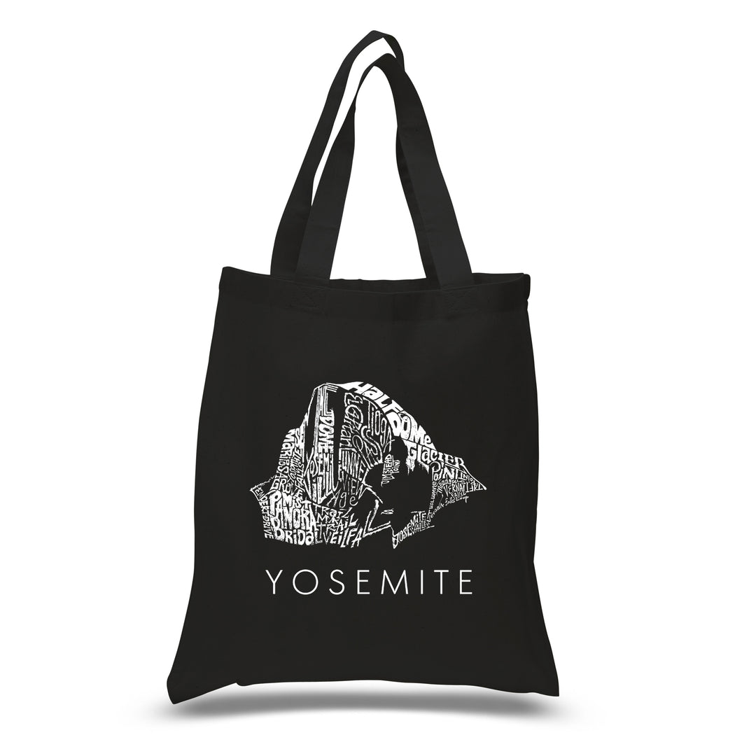 Yosemite - Small Word Art Tote Bag