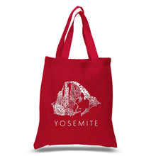 Load image into Gallery viewer, Yosemite - Small Word Art Tote Bag